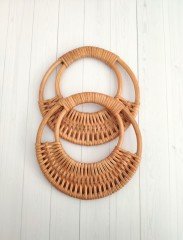 Doğal Bambu Çanta Sapı(Yuvarlak model No 8)