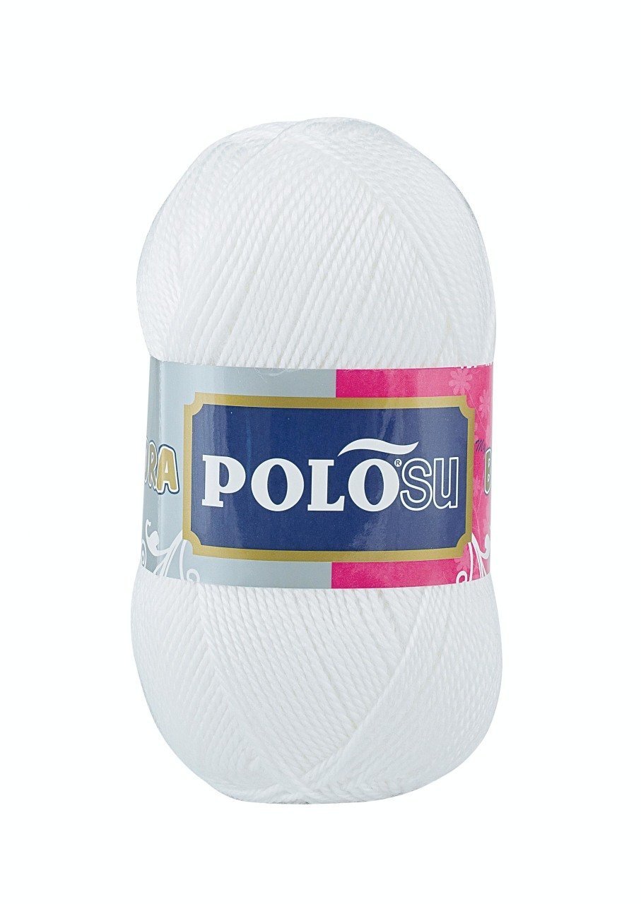 Lüks Patiklik Örgü İpliği 308-Beyaz