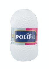 Lüks Patiklik Örgü İpliği 308-Beyaz