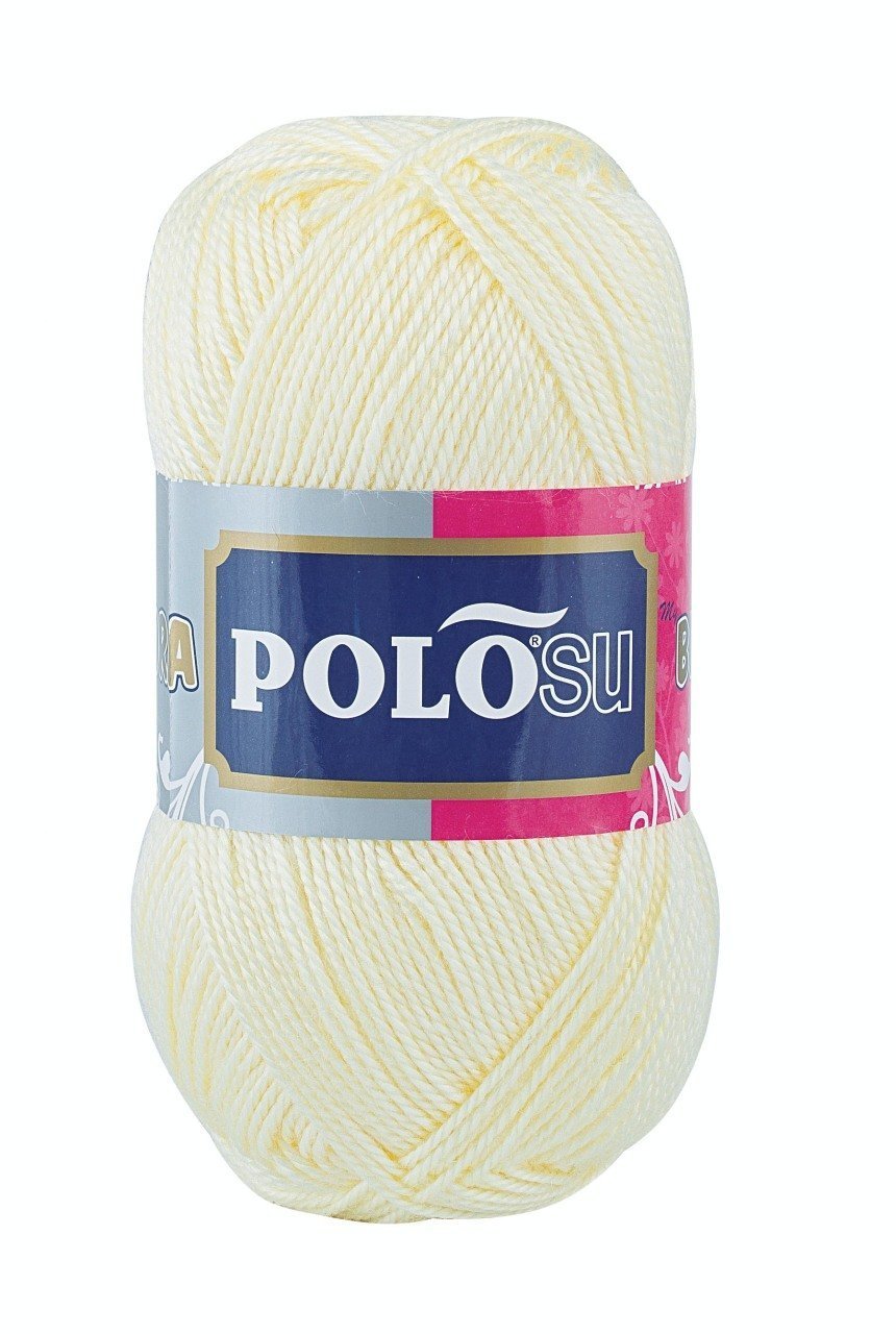 Lüks Patiklik Örgü İpliği 356-Krem