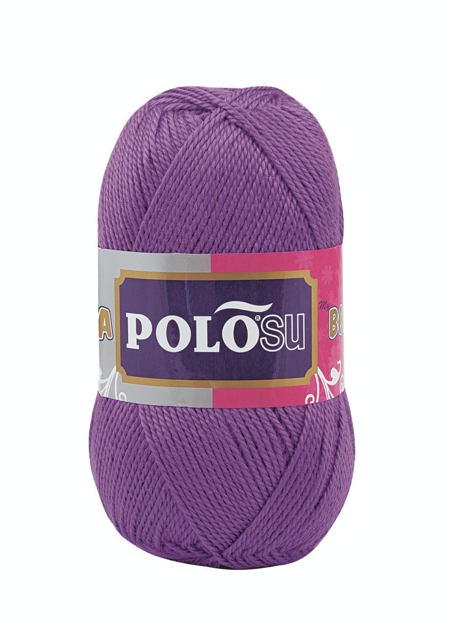 Lüks Patiklik Örgü İpliği 310-Eflatun
