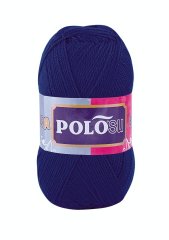 Lüks Patiklik Örgü İpliği 360-Saks mavi