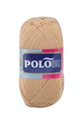 Lüks Patiklik Örgü İpliği 321-Koyu bej