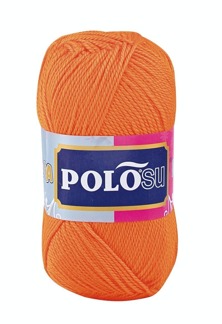 Lüks Patiklik Örgü İpliği 365-Portakal