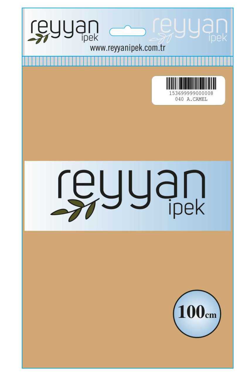 Reyyan İpek Düz Renk Oyalık Yazma 040 A. Kamel