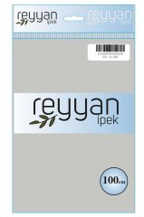 Reyyan İpek Düz Renk Oyalık Yazma 051 A. Gri