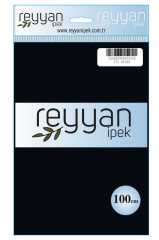 Reyyan İpek Düz Renk Oyalık Yazma 070 Siyah