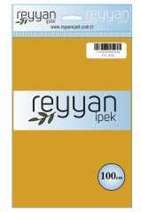 Reyyan İpek Düz Renk Oyalık Yazma 076 Gold