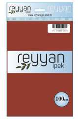 Reyyan İpek Düz Renk Oyalık Yazma 077 K.Kiremit