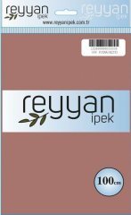Reyyan İpek Düz Renk Oyalık Yazma 088 A. Pudra