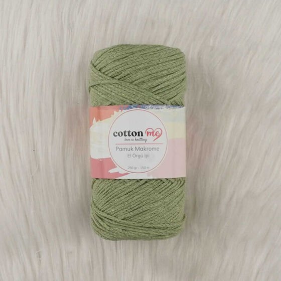 Cotton Me Pamuk Makrome İpi Bahar Yeşili