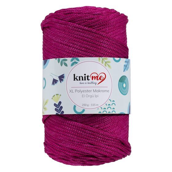 Knit Me XL Polyester Makrome El Örgü İpi 1614