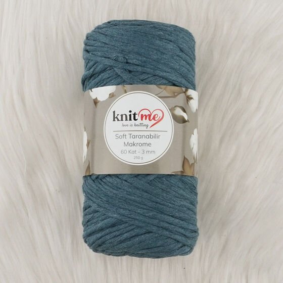 Knit Me Soft Taranabilir Makrome İpi 60 kat 3 mm 205