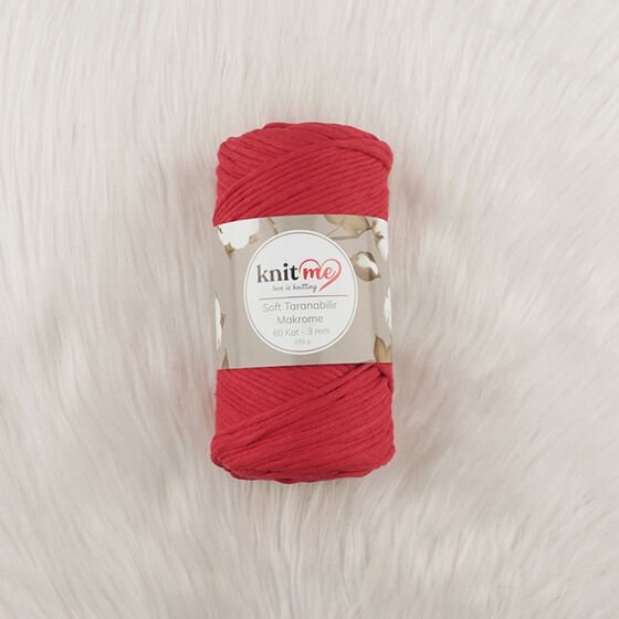 Knit Me Soft Taranabilir Makrome İpi 60 kat 3 mm 401