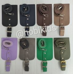 Mini Çanta Aksesuar Seti Kapaklı