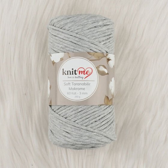 Knit Me Soft Taranabilir Makrome İpi 60 kat 3 mm 601