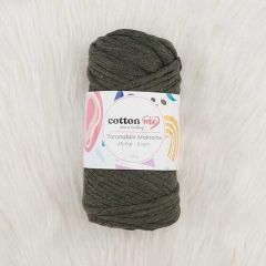 Cotton Me Taranabilir Makrome İpi 45 Kat 5 mm Haki (5 mm)