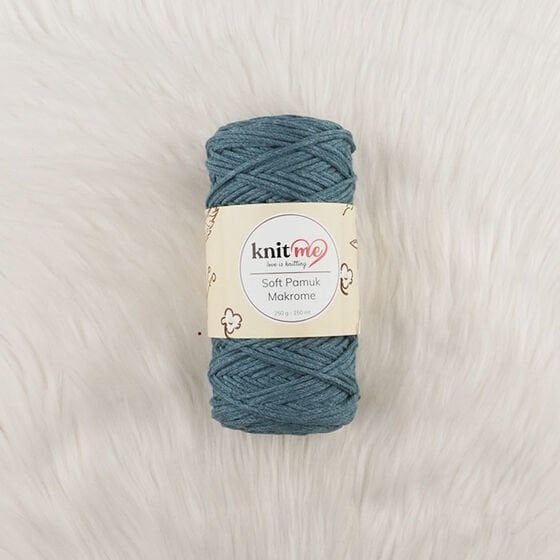 Knit Me Soft Pamuk Makrome Örgü İpi 205