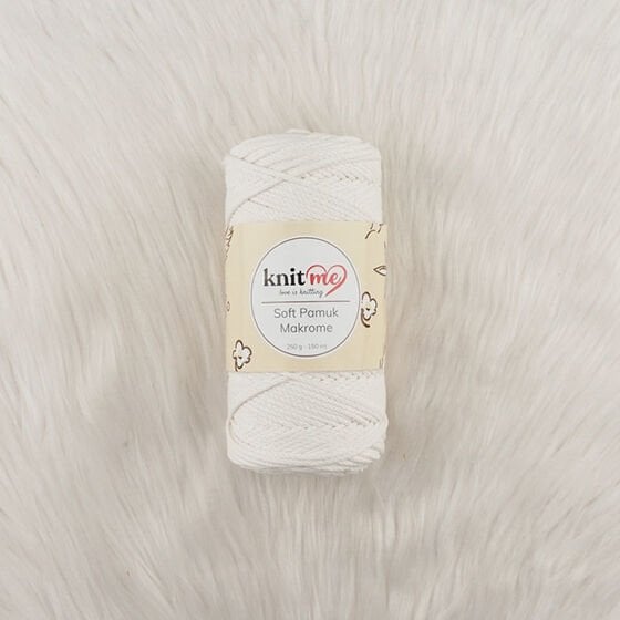 Knit Me Soft Pamuk Makrome Örgü İpi 305