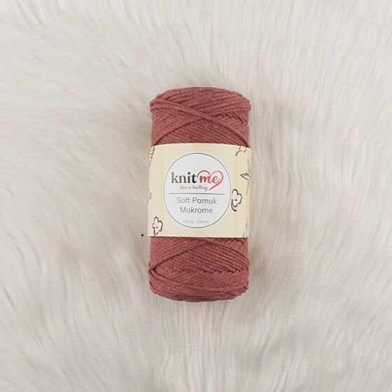 Knit Me Soft Pamuk Makrome Örgü İpi 506