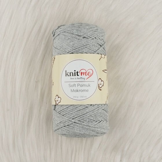 Knit Me Soft Pamuk Makrome Örgü İpi 601