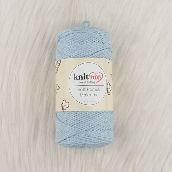 Knit Me Soft Pamuk Makrome Örgü İpi 10201