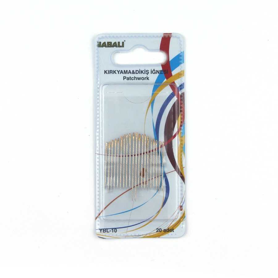 Yabalı-Ybl-010-Kırkyama& Dikiş İğnesi 20'Lİ PK.